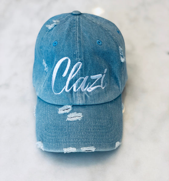 Denim Clazi logo Vintage Hat