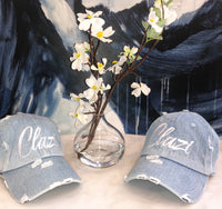 Denim Clazi logo Vintage Hat