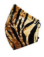 Animal print mask