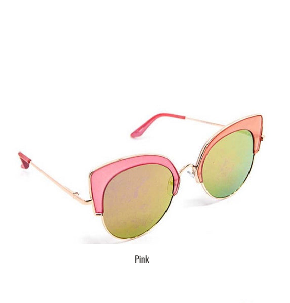 Sexy Pink Modern Stylish Wayfarer Sunglasses!